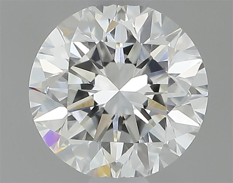 Diamante Naturale Taglio Brillante 0.5ct VG/EX/EX F VVS2 - IGI - 4.97x5.0x3.22mm
