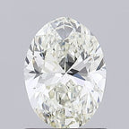 Diamante Naturale Taglio Ovale 0.9ct VG/VG I VVS2 - IGI - 7.38x5.37x3.46mm