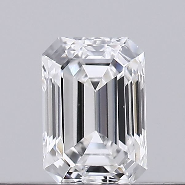 Diamante Naturale Taglio Smeraldo 0.19ct G/VG E VVS2 - GIA - 3.89x2.74x1.91mm