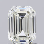 Diamante Naturale Taglio Smeraldo 0.93ct VG/EX I VVS1 - IGI - 6.37x4.56x3.18mm