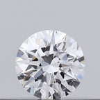 Diamante Taglio Brillante 0.17ct EX/EX/VG D VS1 - GIA - 3.55x3.57x2.22mm