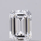 Diamante Naturale Taglio Smeraldo 0.26ct G/G D VS2 - GIA - 4.23x3.07x2.15mm