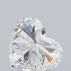 Diamante Naturale Taglio Cuore 1.3ct EX/EX G VS1 - GIA - 6.56x7.49x4.37mm