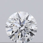 Diamante Taglio Brillante 0.18ct EX/VG/EX D VS1 - GIA - 3.61x3.62x2.26mm