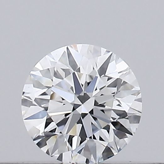 Diamante Taglio Brillante 0.18ct EX/VG/EX D VS1 - GIA - 3.61x3.62x2.26mm