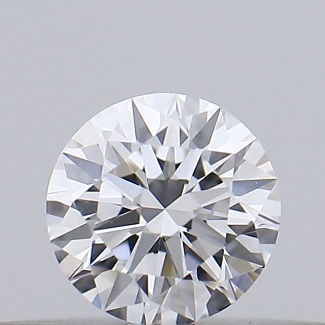 Diamante Taglio Brillante 0.18ct EX/VG/EX D VS2 - GIA - 3.62x3.64x2.21mm