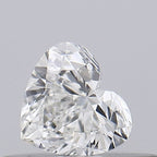Diamante Naturale Taglio Cuore 0.25ct G/G H VVS1 - GIA - 3.88x4.36x2.51mm