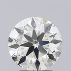 Diamante Naturale Taglio Brillante 1.7ct 3EX J VS1 - IGI - 7.48x7.53x4.77mm