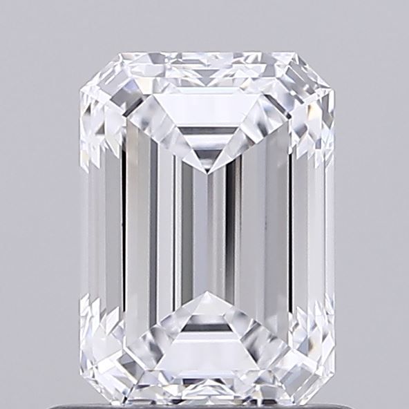 Diamante Naturale Taglio Smeraldo 0.96ct VG/EX D VS2 - GIA - 6.63x4.69x3.08mm