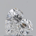 Diamante Naturale Taglio Cuore 0.73ct VG/EX F VVS2 - GIA - 5.45x6.21x3.71mm