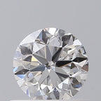 Diamante Naturale Taglio Brillante 0.5ct VG/EX/EX D VS1 - GIA - 4.94x4.9x3.18mm