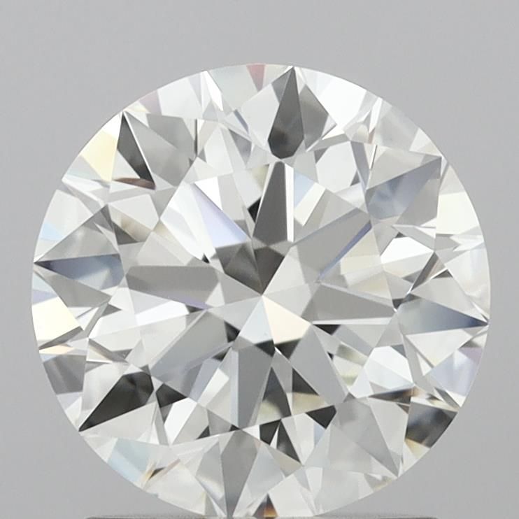 Diamante Naturale Taglio Brillante 1.71ct 3EX H VVS2 - IGI - 7.6x7.65x4.72mm