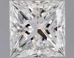 Diamante Naturale Taglio Princess 0.6ct VG/G F VS2 - GIA - 4.79x4.63x3.38mm