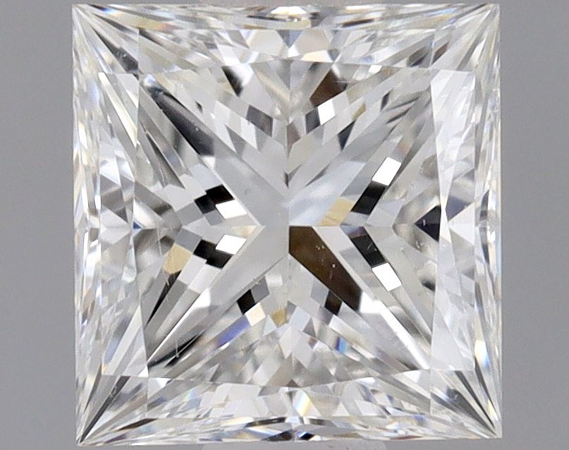 Diamante Naturale Taglio Princess 0.6ct VG/G F VS2 - GIA - 4.79x4.63x3.38mm