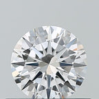 Diamante Naturale Taglio Brillante 0.5ct 3EX D VS1 - IGI - 5.11x5.14x3.06mm