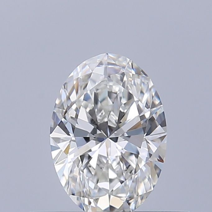 Diamante Naturale Taglio Ovale 0.41ct VG/VG F VVS1 - GIA - 5.96x4.21x2.6mm