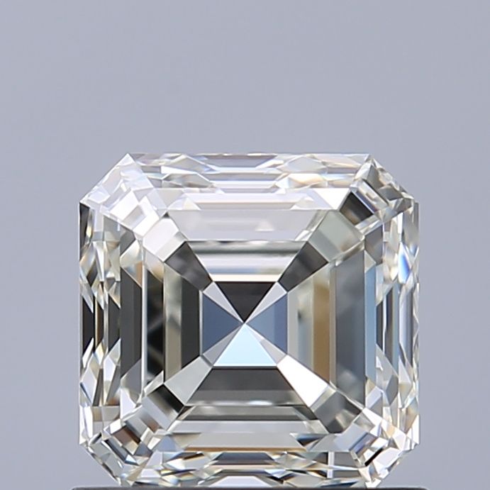 Diamante Naturale Taglio Asscher 1.02ct VG/EX J IF - GIA - 5.42x5.42x3.63mm