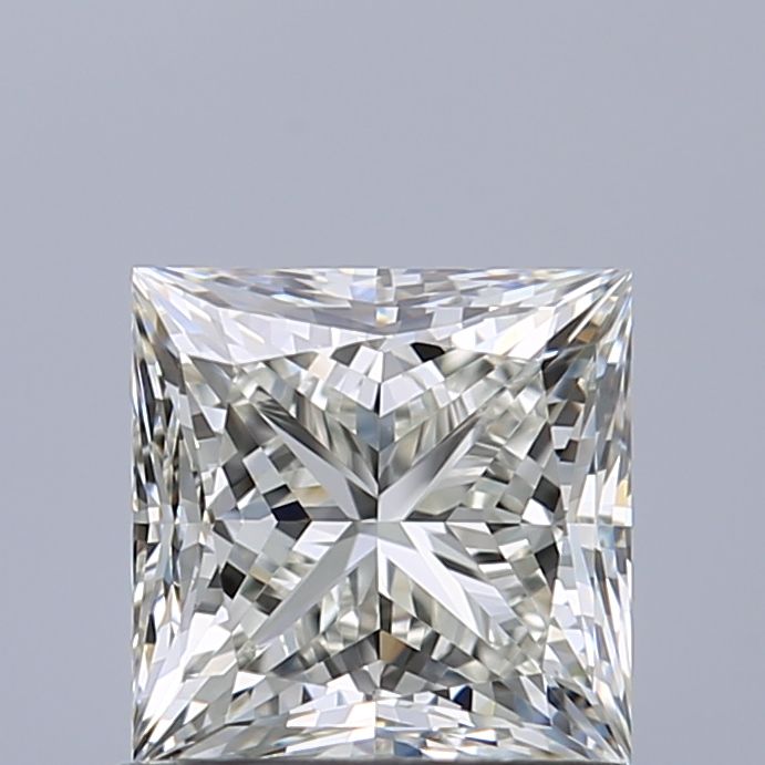Diamante Naturale Taglio Princess 0.9ct EX/EX H VVS1 - IGI - 5.13x5.1x3.79mm