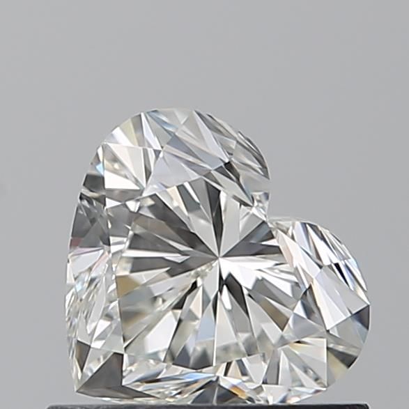 Diamante Naturale Taglio Cuore 0.72ct EX/EX J VVS2 - GIA - 5.52x6.19x3.7mm