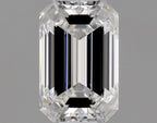 Diamante Naturale Taglio Smeraldo 0.5ct VG/VG E VVS2 - GIA - 5.68x3.67x2.48mm