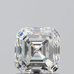 Diamante Taglio Smeraldo Quadrato 1ct VG/EX F VVS2 - GIA - 5.43x5.26x3.66mm