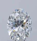Diamante Naturale Taglio Ovale 0.7ct VG/EX D VVS1 - GIA - 6.94x5.03x3.21mm