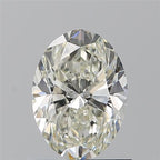 Diamante Naturale Taglio Ovale 0.9ct EX/EX J VVS2 - GIA - 7.34x5.31x3.48mm