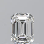 Diamante Naturale Taglio Smeraldo 0.51ct VG/VG G VVS2 - GIA - 5.19x3.75x2.62mm