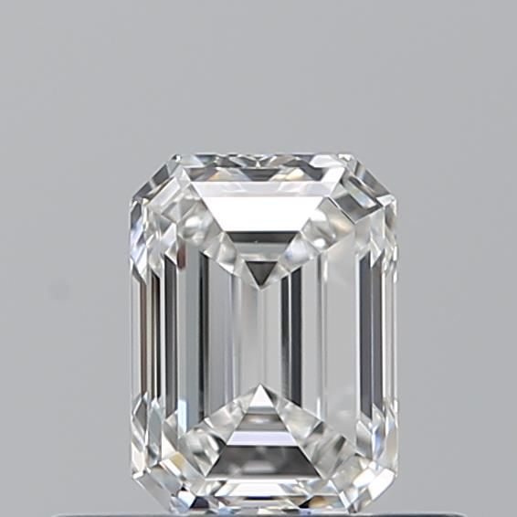 Diamante Naturale Taglio Smeraldo 0.51ct VG/VG G VVS2 - GIA - 5.19x3.75x2.62mm