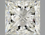 Diamante Naturale Taglio Princess 1.25ct VG/EX J VS1 - GIA - 6.05x5.99x4.05mm