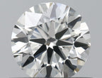 Diamante Naturale Taglio Brillante 0.5ct 3EX H VVS2 - IGI - 5.06x5.08x3.1mm