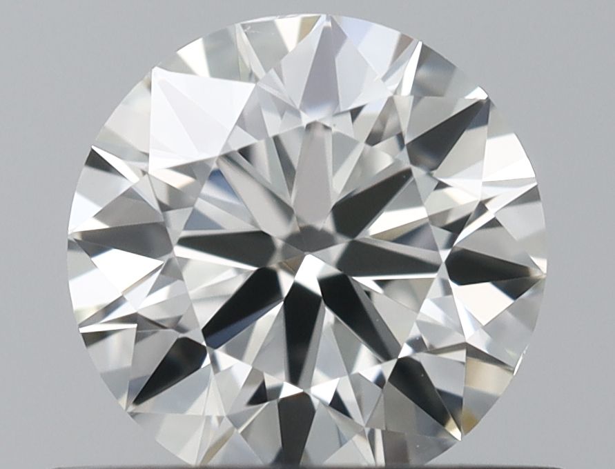 Diamante Naturale Taglio Brillante 0.5ct 3EX H VVS2 - IGI - 5.06x5.08x3.1mm