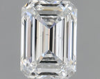 Diamante Naturale Taglio Smeraldo 0.71ct EX/EX D VS2 - GIA - 5.93x4.23x2.79mm