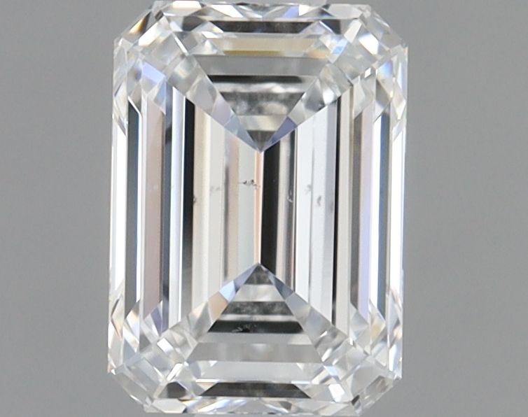 Diamante Naturale Taglio Smeraldo 0.71ct EX/EX D VS2 - GIA - 5.93x4.23x2.79mm