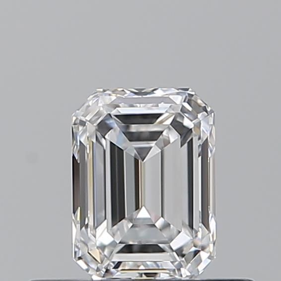 Diamante Naturale Taglio Smeraldo 0.5ct VG/VG D VS1 - GIA - 5.07x3.71x2.62mm