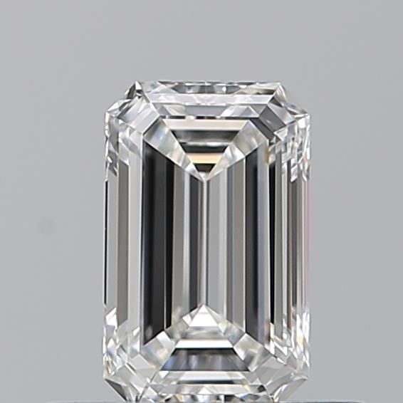 Diamante Naturale Taglio Smeraldo 0.51ct G/EX G VVS2 - GIA - 5.93x3.72x2.39mm