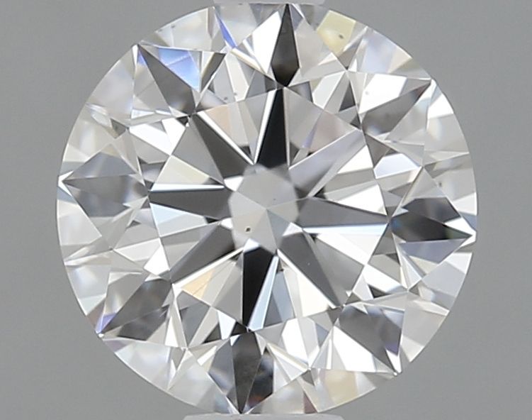 Diamante Naturale Taglio Brillante 1.08ct 3EX F VS1 - GIA - 6.47x6.52x4.06mm