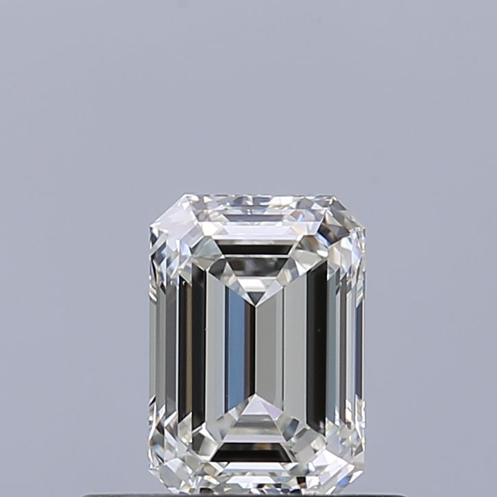 Diamante Naturale Taglio Smeraldo 0.5ct VG/EX I VS2 - GIA - 5.38x3.76x2.53mm