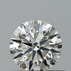 Diamante Naturale Taglio Brillante 0.41ct 3EX H IF - IGI - 4.73x4.77x2.94mm