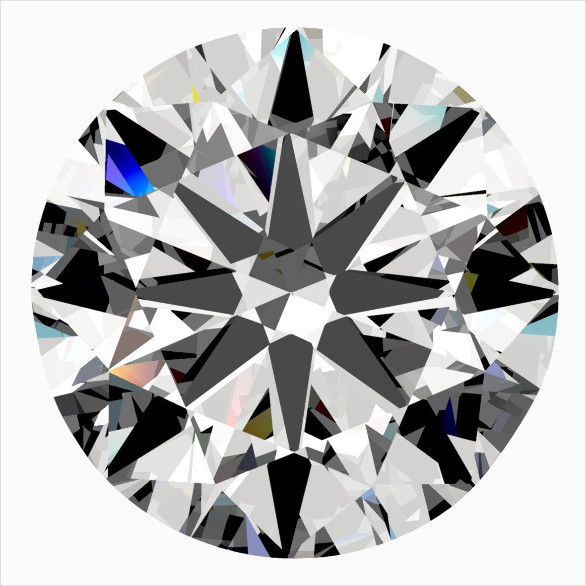 Diamante Taglio Brillante 0.3ct VG/VG/EX G VVS2 - IGI - 4.22x4.27x2.59mm