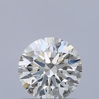 Diamante Naturale Taglio Brillante 0.57ct 3EX J VS2 - GIA - 5.29x5.31x3.3mm