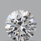 Diamante Naturale Taglio Brillante 0.5ct 3EX G VVS2 - GIA - 5.12x5.08x3.13mm