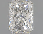 Diamante Naturale Taglio Radiant 0.5ct VG/VG F VS1 - GIA - 5.23x3.87x2.67mm