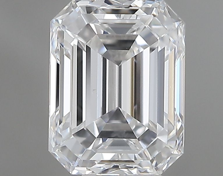 Diamante Naturale Taglio Smeraldo 0.7ct EX/EX E VS2 - GIA - 5.62x4.32x2.99mm
