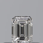Diamante Naturale Taglio Smeraldo 0.23ct VG/EX E VVS2 - GIA - 4.08x3.0x2.04mm