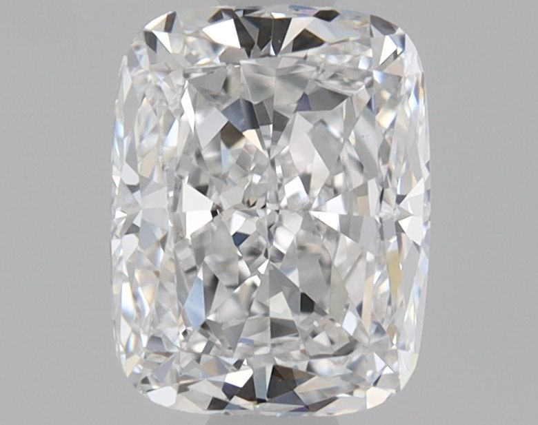 Diamante Taglio Cushion Brillante 1.01ct VG/EX D VS2 - GIA - 6.54x5.08x3.41mm
