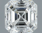 Diamante Naturale Taglio Asscher 0.52ct EX/EX F VS2 - GIA - 4.47x4.38x2.99mm