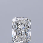 Diamante Naturale Taglio Radiant 0.34ct VG/VG E IF - GIA - 4.93x3.46x2.29mm