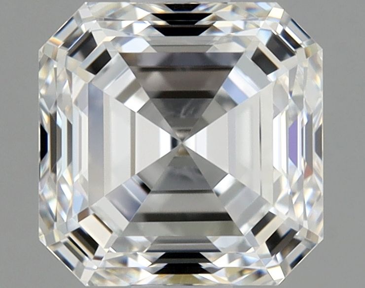 Diamante Naturale Taglio Asscher 1.01ct EX/EX F IF - GIA - 5.39x5.39x3.65mm