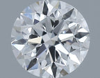 Diamante Naturale Taglio Brillante 0.83ct 3EX F IF - GIA - 6.02x5.97x3.75mm